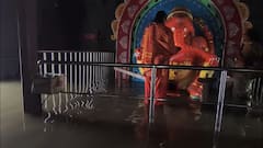 Satara Rain News: ऐतिहासिक दक्षिण काशीतील महागणपतीला कृष्णामाईचा वेढा; गणरायाच्या चरणापर्यंत पुराचे पाणी; मंदिर प्रशासनाकडून मंदिर बंद