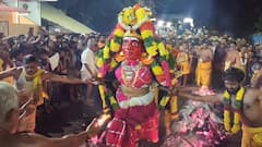 கும்பகோணம் அருகே நூதன அக்னி ஆணி தீமிதி திருவிழா: நூற்றுக்கணக்கான பக்தர்கள் பங்கேற்பு