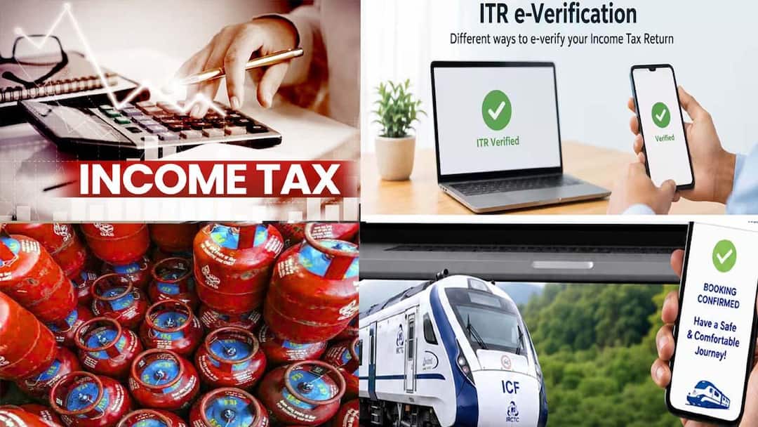 New changes effective today! Key updates regarding LPG, PF, ITR, Tatkal tickets, and more. இன்று முதல் அமலில் புதிய மாற்றங்கள்! LPG, PF, ITR, தட்கல் டிக்கெட் உள்ளிட்ட முக்கிய அப்டேட்கள்!