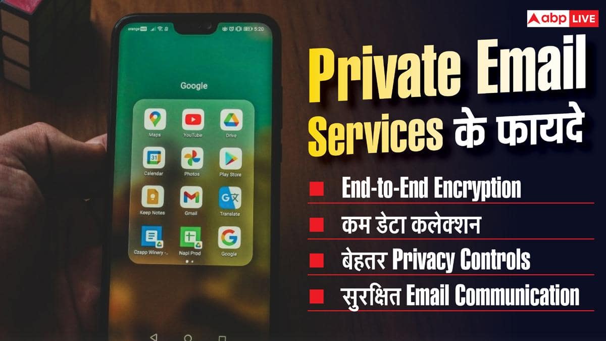 Gmail भूल जाइए! ये 5 प्राइवेट Email सर्विस आपकी Privacy रखेंगी सुरक्षित