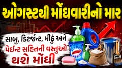 ઓગસ્ટથી મોંઘવારીનો માર: સાબુ, ડિટર્જન્ટ, મીઠું અને પેઇન્ટ સહિતની વસ્તુઓ થશે મોંઘી