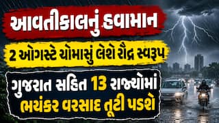આવતીકાલનું હવામાનઃ 2 ઓગસ્ટે ચોમાસું લેશે રૌદ્ર સ્વરૂપ, ગુજરાત સહિત 13 રાજ્યોમાં ભયંકર વરસાદ તૂટી પડશે