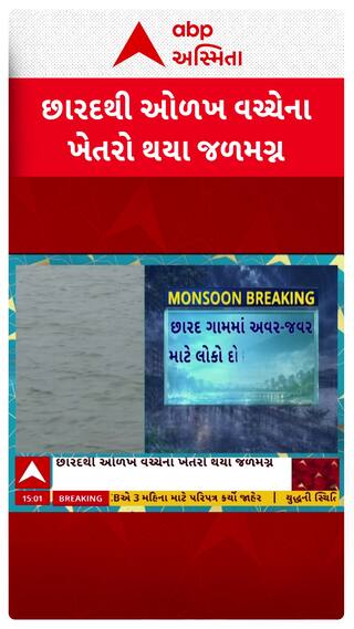 Surendranagar Flood: ભારે વરસાદથી છારદ અને ઓળક ગામ વચ્ચેના ખેતરો બેટમાં ફેરવાયા
