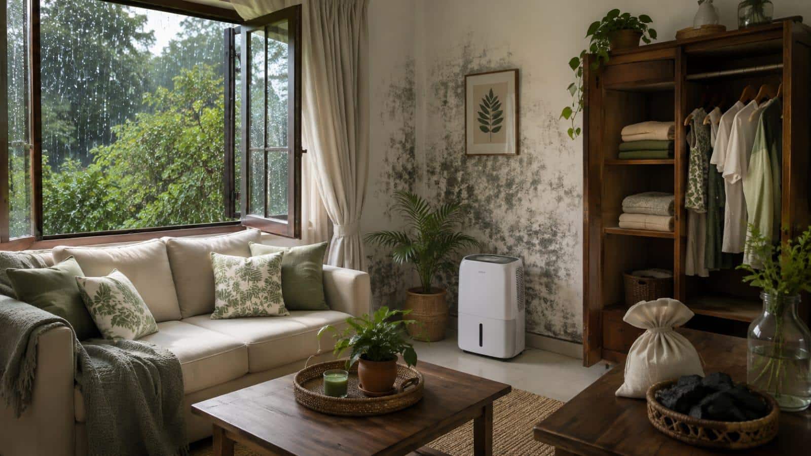Monsoon Making Your Home Smell Damp? 10 Easy Fixes To Keep Moisture And Mould Away