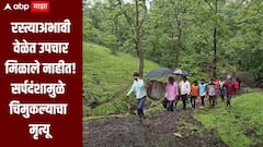 धक्कादायक! रस्ता नसल्यानं 5 किलोमीटर डोलीतून नेलं, पण रुग्णालय गाठेपर्यंत होत्याचं नव्हत झालं, सर्पदंशामुळं चिमुकल्याचा अंत, आदिवासी भागातील वास्तव समोर