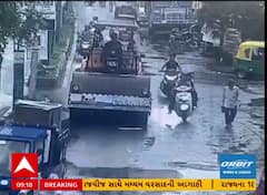 Vadodara News : વડોદરામાં એક્ટિવા સ્લીપ થતાં રોડ રોલર ફરી વળ્યું, યુવતીનું મોત