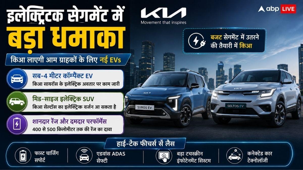 Kia का फ्यूचर प्लान, EV-CNG से करेगी इंडस्ट्री में धमाका
