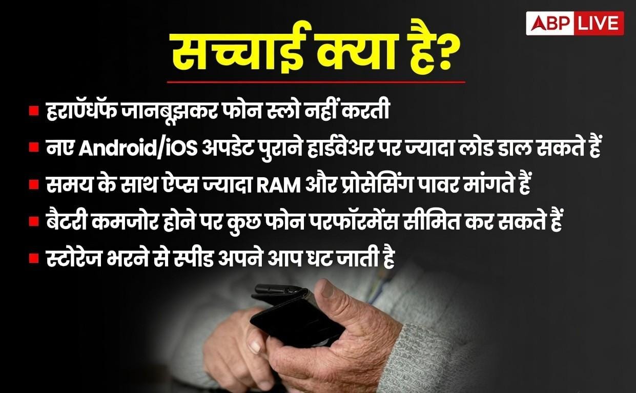 आपका पुराना स्मार्टफोन क्यों करने लगता है हैंग, जानें क्या है सच्चाई?