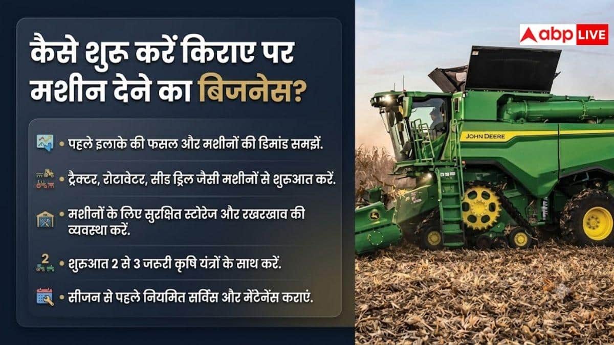 कृषि यंत्र किराए पर देने का बिजनेस कैसे शुरू करें, क्या इसमें भी लगता है लाइसेंस?