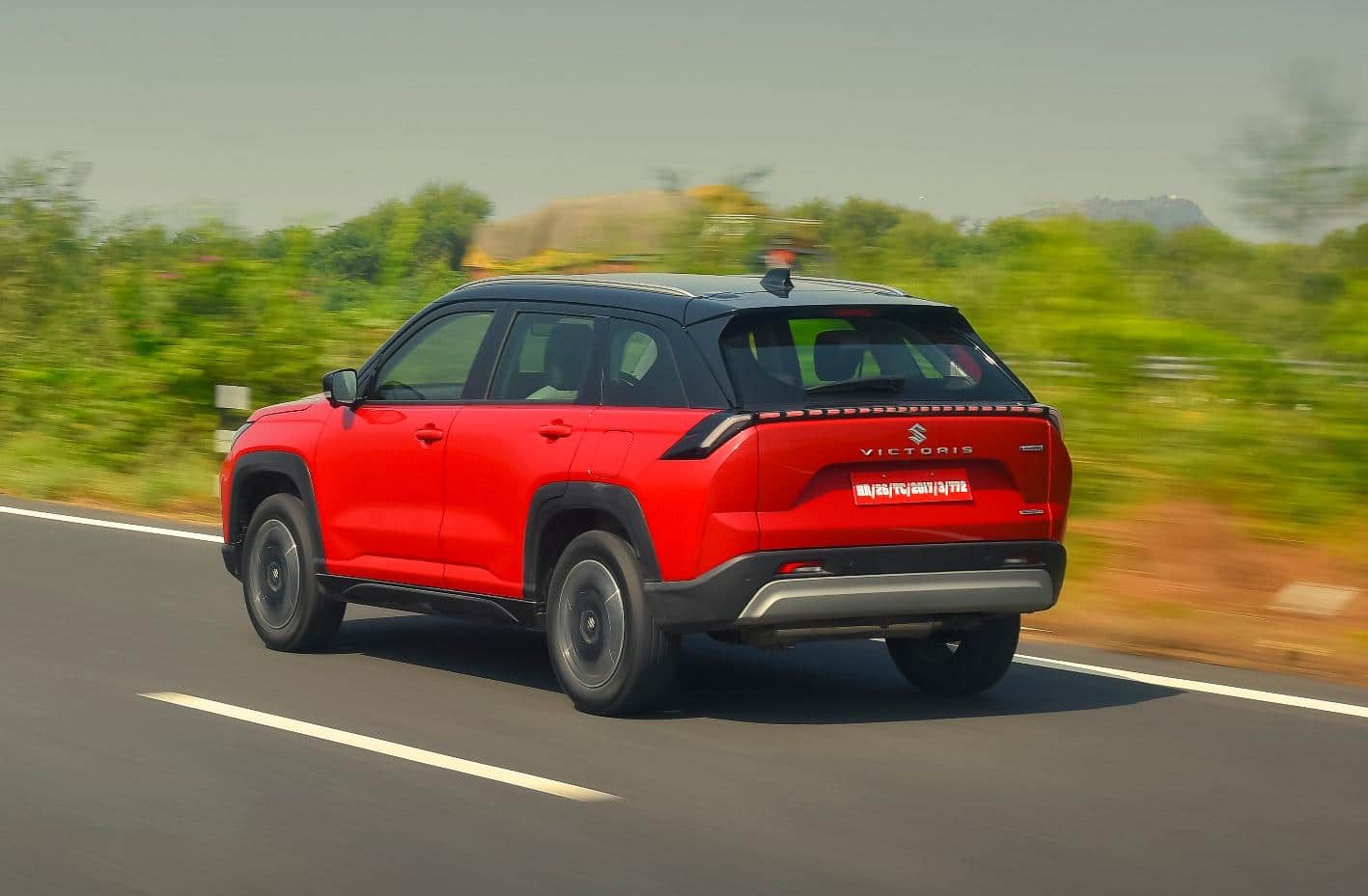 The Victoris offers multiple powertrain options, including hybrid and CNG.