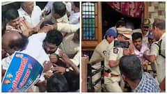 ఉరవకొండలో వైసీపీ, టీడీపీ పోటాపోటీ నిరసనలు! నేతల అరెస్టుతో ఉద్రిక్త పరిస్థితులు! 