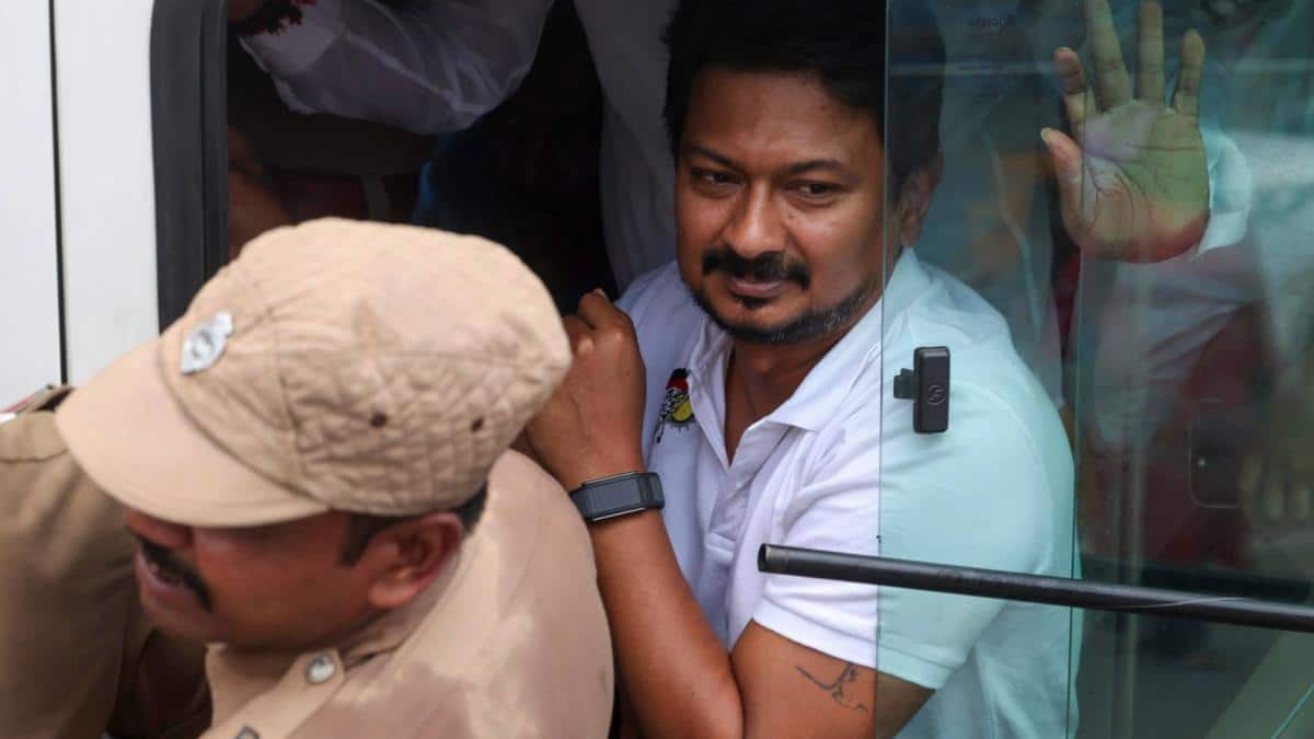 'He's In Toilet': Udhayanidhi Stalin's Wife To Cops Before His Detention, Video Viral