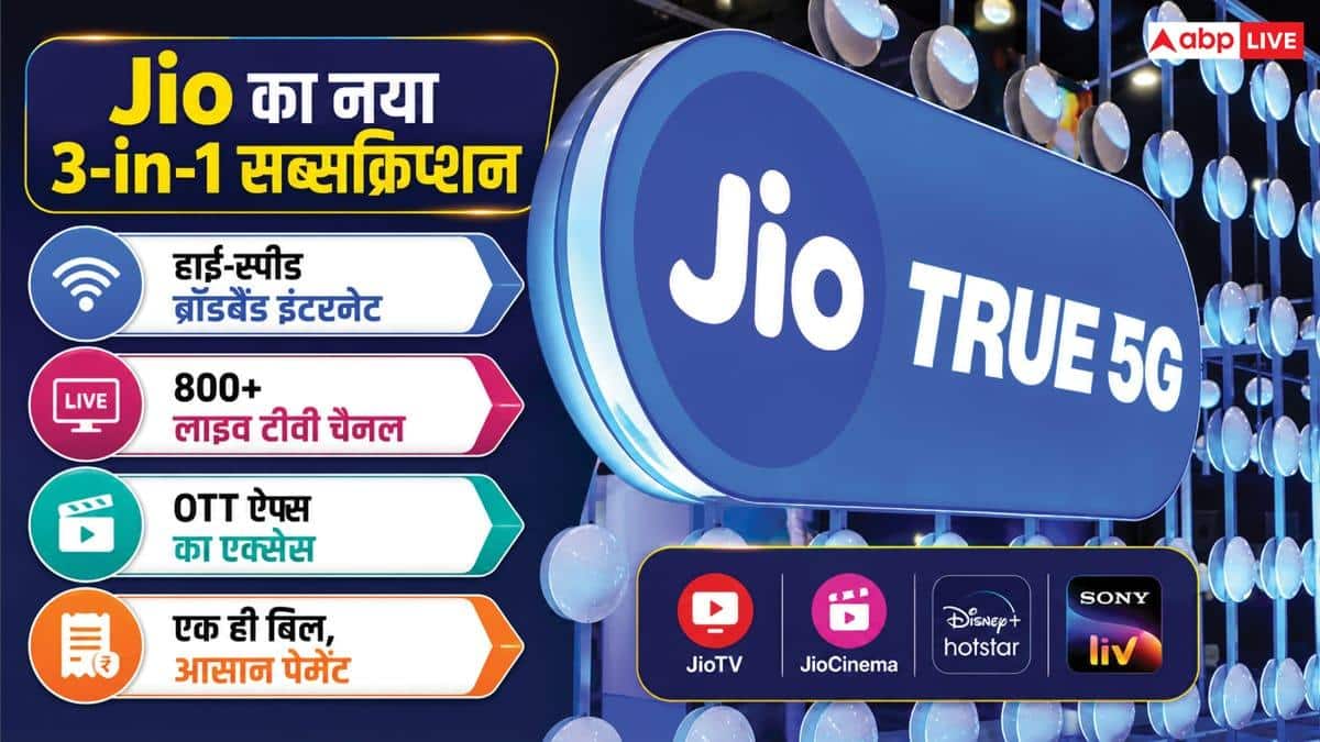 Jio का नया धमाका! अब एक सब्सक्रिप्शन में मिलेंगे इतने सारे बेनिफिट्स