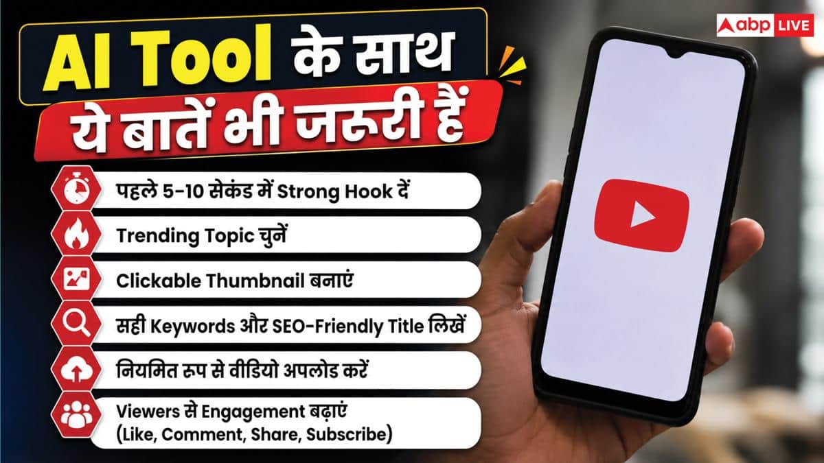 YouTube पर कैसे हों वायरल! ये 5 AI Tools करेंगे आपकी मदद
