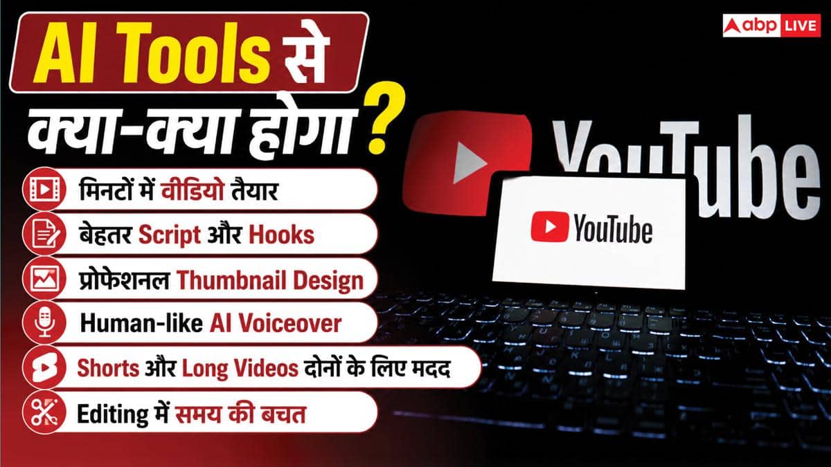 YouTube पर कैसे हों वायरल! ये 5 AI Tools करेंगे आपकी मदद