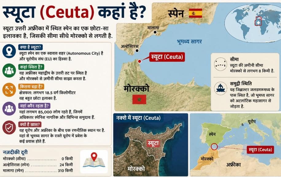 एक अफवाह और हजारों लोगों का सैलाब, क्यों यूरोप का नया फ्लैशपॉइंट बना स्पेन का स्यूटा?