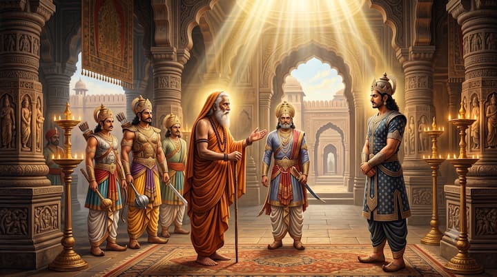 महर्षि मैत्रेय दुर्योधन को समझाते हैं कि पांडवों से वैर छोड़कर प्रेम और मेल-मिलाप का मार्ग अपनाना ही बुद्धिमानी है. वे बताते हैं कि पांडव शक्तिशाली होने के साथ धर्मपरायण भी हैं. यदि अहंकार त्याग दिया जाए, तो भविष्य का बड़ा संकट टल सकता है.
