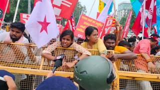 Bihar Student Protest: Police Use Water Cannons, Detain Rajesh Ram And NSUI Leaders