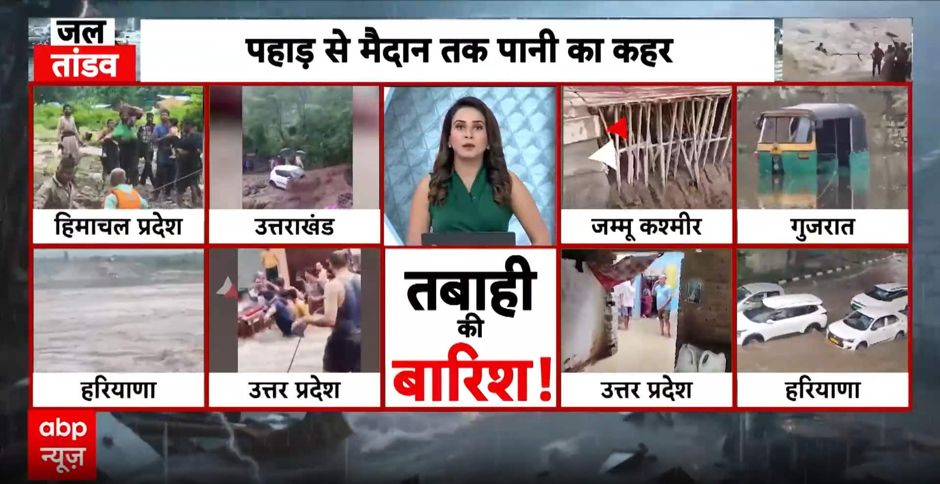 Monsoon Fury: Flash Floods and Heavy Rains Trigger Chaos Across Several States