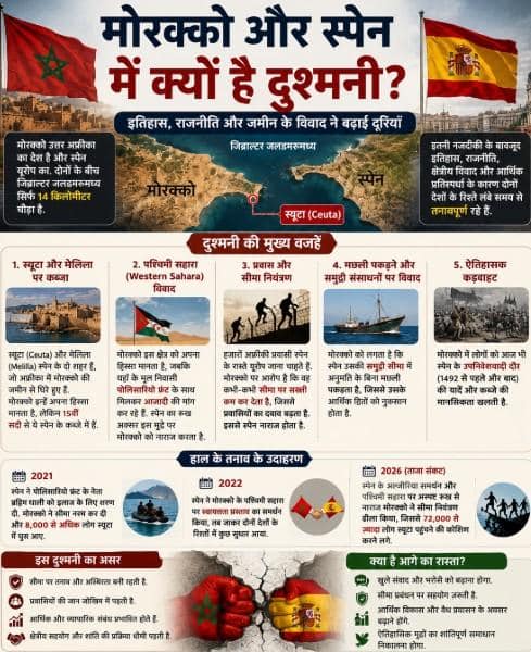 एक अफवाह और हजारों लोगों का सैलाब, क्यों यूरोप का नया फ्लैशपॉइंट बना स्पेन का स्यूटा?