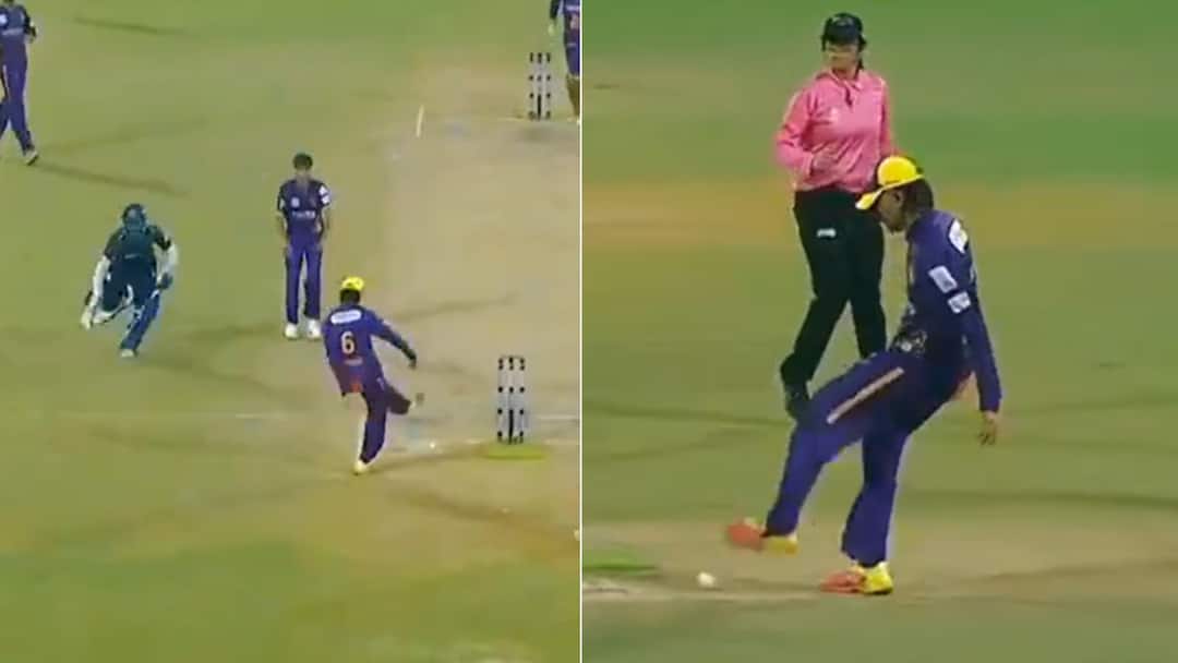 WATCH: Delhi Captain’s Angry Kick Produces Freak Run-Out, Forces Dramatic Super Over