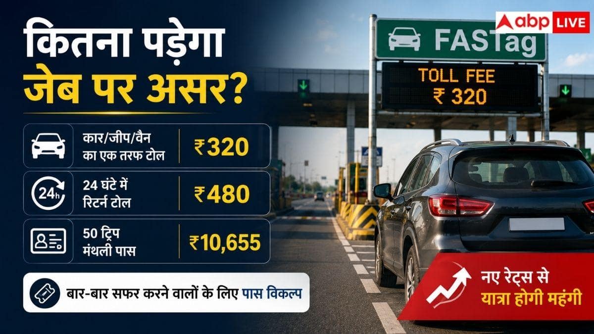 अब इस एक्सप्रेसवे पर सफर हुआ और महंगा, नए टोल रेट लागू
