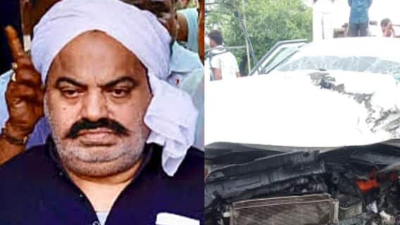 Atiq Ahmed's Son Killed After Speeding Car Crashes Into Divider In UP