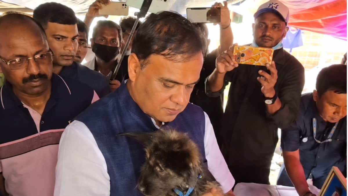Assam CM Himanta Meets Family Of Boy Who Died Saving Pet Dog During Nazira Floods