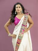 Vishnu Priya Bhimeneni: శారీలో విష్ణుప్రియ... ట్రెడిషనల్ ఫోటోషూట్ చేసిన వైరల్ బోల్డ్ లేడీ