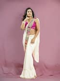 Vishnu Priya Bhimeneni: శారీలో విష్ణుప్రియ... ట్రెడిషనల్ ఫోటోషూట్ చేసిన వైరల్ బోల్డ్ లేడీ
