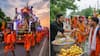 Viral This Kanwar Season: Rs 9 Lakh Grand Kanwar And Muslim Man Serving Juice, Fruits To Yatris