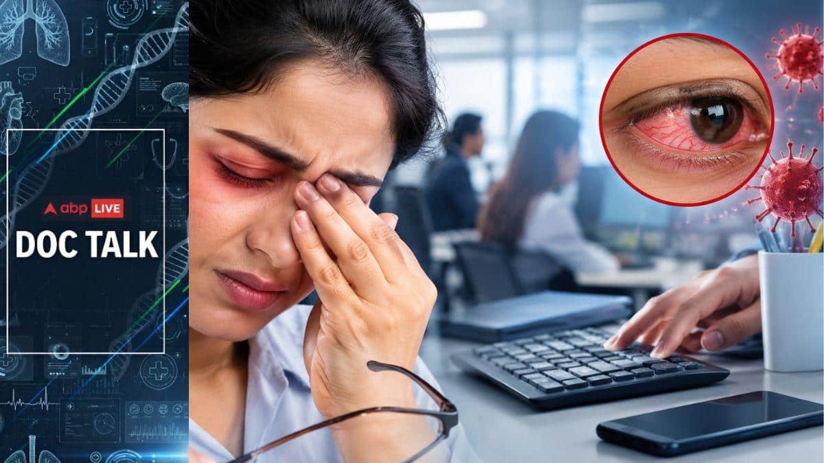 ABP LIVE Doc Talk | Why Conjunctivitis Spreads Faster In Offices During The Monsoon