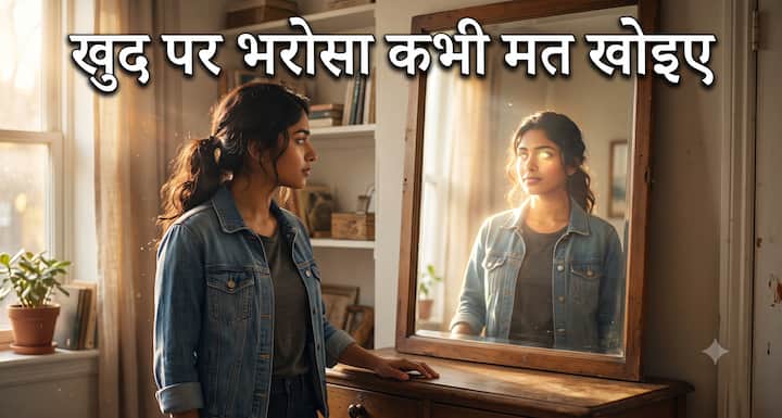 जब परिस्थितियां आपके खिलाफ लगें, तब सबसे ज्यादा जरूरत अपने आत्मविश्वास की होती है. ग्रह सिर्फ समय बदलते हैं, लेकिन आपकी मेहनत, सोच और हिम्मत आपकी किस्मत बदल सकती है. खुद पर विश्वास बनाए रखें.