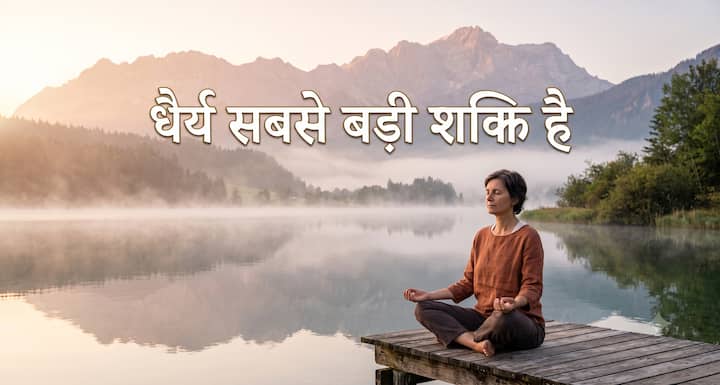 हर समस्या का समाधान समय के साथ आता है. जल्दबाजी में लिए गए फैसले मुश्किलें बढ़ा सकते हैं. शांत रहें, धैर्य रखें और भरोसा रखें कि अच्छा समय भी आपके जीवन का हिस्सा बनने वाला है.
