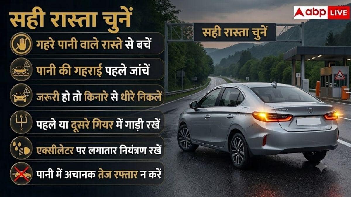 दिल्ली-NCR में बारिश का कहर, जानें कार बचाने के आसान तरीके