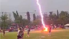 WATCH: 24-Year-Old Footballer Dies After Lightning Strikes Mid-Match; Video Viral