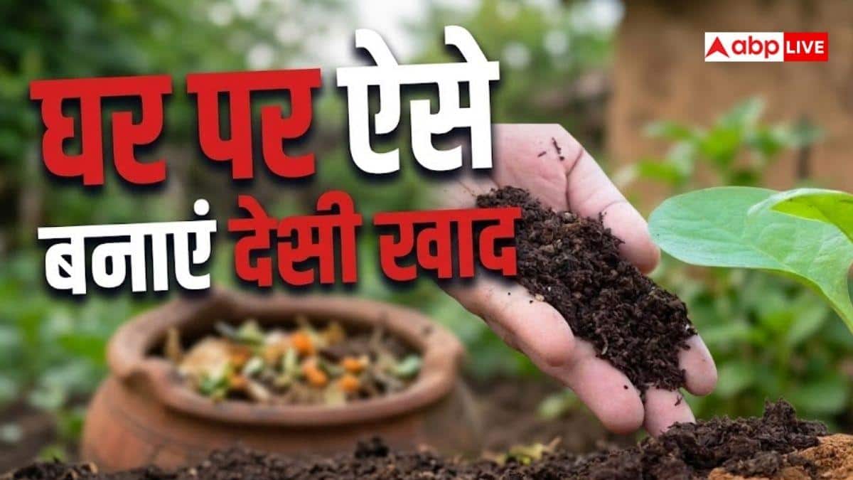 केमिकल खाद छोड़िए अब घर पर बनाइए देसी खाद, जान लें तरीके