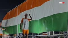 मुजफ्फरनगर में देशभक्ति का रंग, आकर्षण का केंद्र बनी 221 फीट की 'तिरंगा कांवड़'