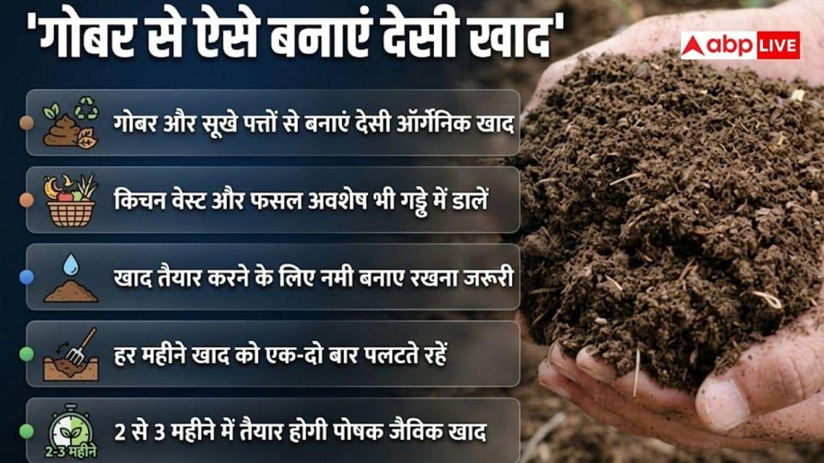 केमिकल खाद छोड़िए अब घर पर बनाइए देसी खाद, जान लें तरीके