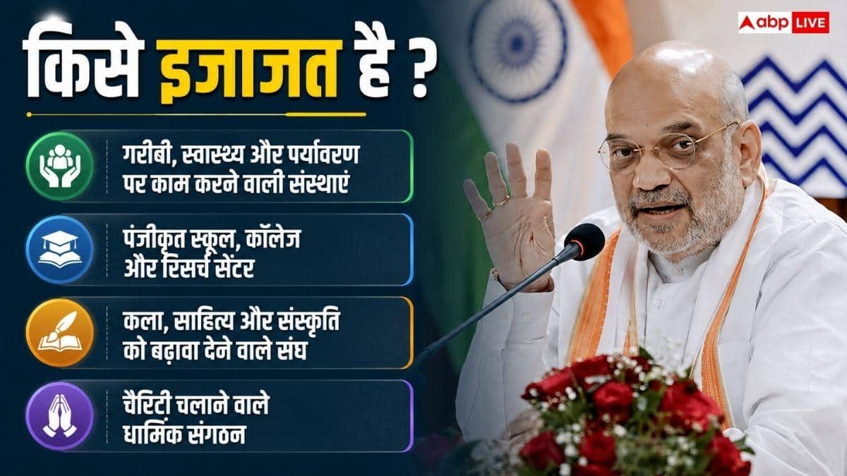 भारत में कौन विदेशी चंदा ले सकता है, कौन नहीं? जानें नियम
