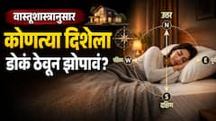 वास्तूशास्त्रानुसार झोपताना कोणत्या दिशेला डोकं करुन झोपावं? आरोग्यासाठी कोणती दिशा चांगली? वाचा वास्तूशास्त्र