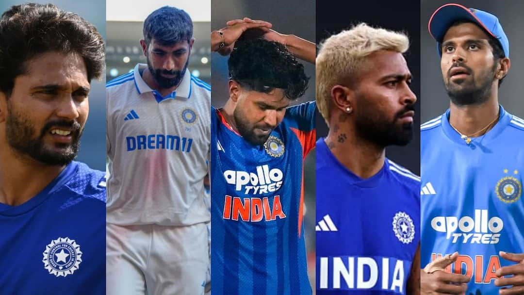 सिर्फ बुमराह-सुदर्शन नहीं, टीम इंडिया के 13 खिलाड़ी हैं चोटिल