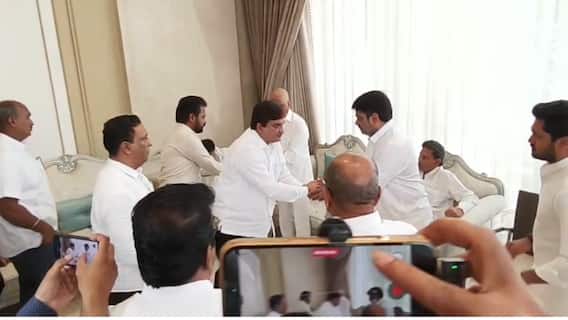 Dhananjay Mahadik: राजकीय हाडवैर बाजूला ठेवत खासदार धनंजय महाडिकांनी घेतली सतेज पाटलांच्या कुटुंबीयांची सांत्वनपर भेट