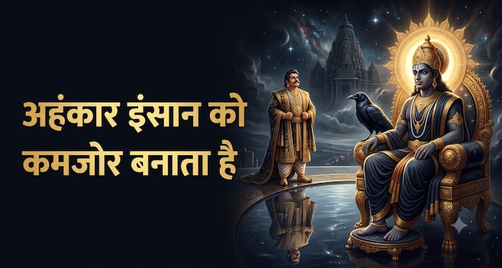 शनि देव की सीख हमें अहंकार से दूर रहने का संदेश देती है. पद, पैसा और सफलता हमेशा एक जैसी नहीं रहती. आज जो व्यक्ति ऊंचाई पर है, कल उसे परिस्थितियां बदलती हुई दिखाई दे सकती हैं. इसलिए सफलता मिलने पर घमंड करने के बजाय विनम्र रहें. दूसरों का सम्मान करना और जमीन से जुड़े रहना ही असली मजबूती है.