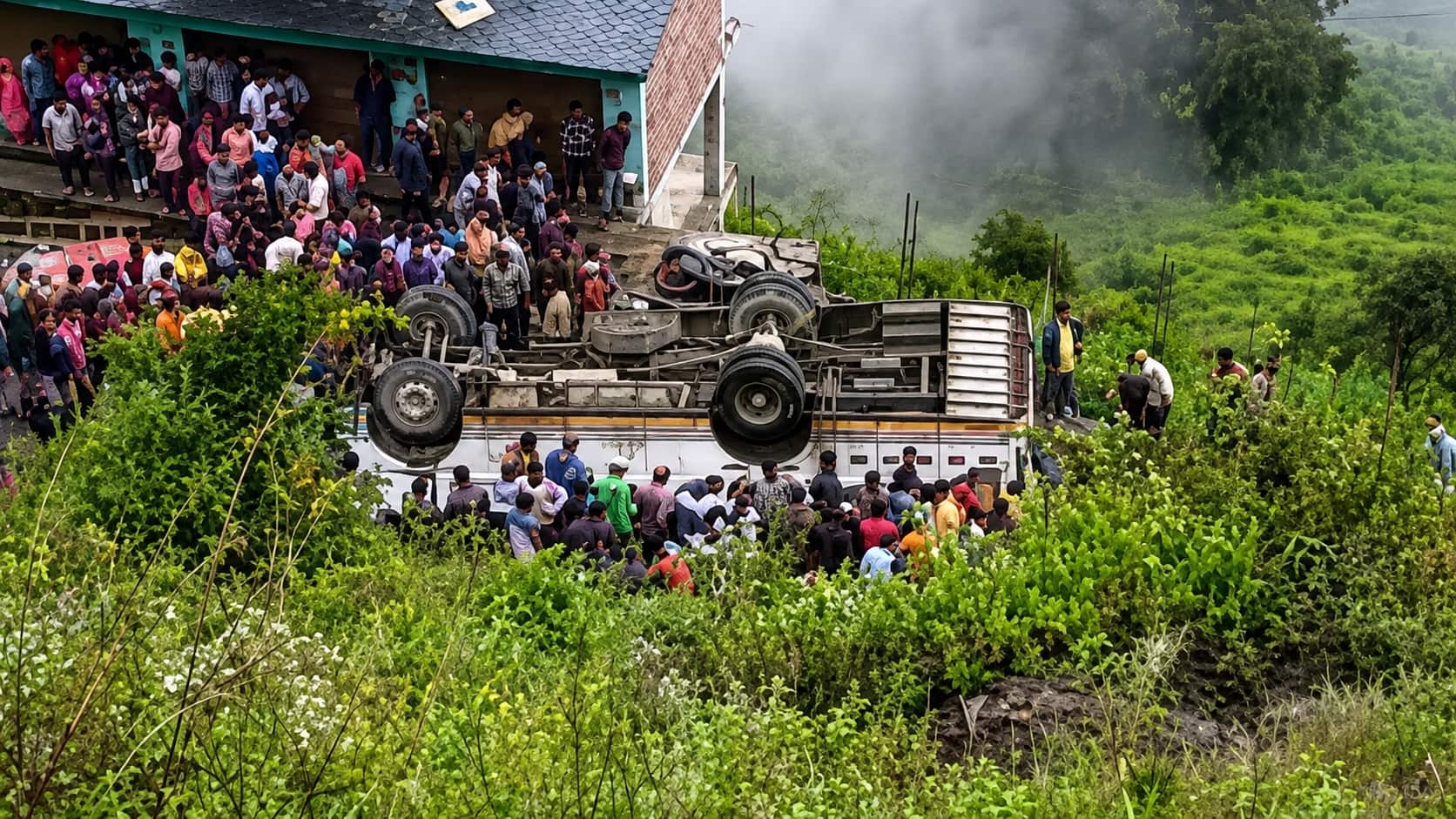 7 Killed, 11 Injured As Bus Falls Off Road In Himachal's Chamba; Rescue Ops Underway
