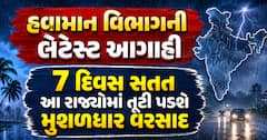 હવામાન વિભાગની લેટેસ્ટ આગાહી: 7 દિવસ સતત આ રાજ્યોમાં તૂટી પડશે મુશળધાર વરસાદ