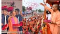 Kanwar Yatra 2026: CM योगी शिव भक्ति में लीन, कांवड़ियों पर बरसाए फूल, देखें PHOTOS