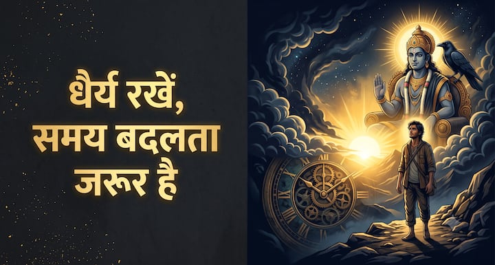 शनि देव की सीख में धैर्य का बहुत महत्व माना जाता है. कई बार मेहनत करने के बावजूद सफलता देर से मिलती है और इंसान टूटने लगता है. लेकिन हर परिस्थिति हमेशा एक जैसी नहीं रहती. बुरा समय भी गुजर जाता है. जरूरत है कि आप सही कर्म करते रहें, धैर्य बनाए रखें और समय के बदलने का इंतजार करें.