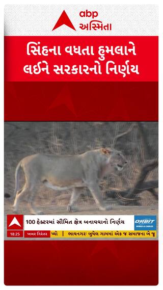 Gandhinagar news:  સિંહના વધતા હુમલાને લઈને સરકારનો મોટો નિર્ણય