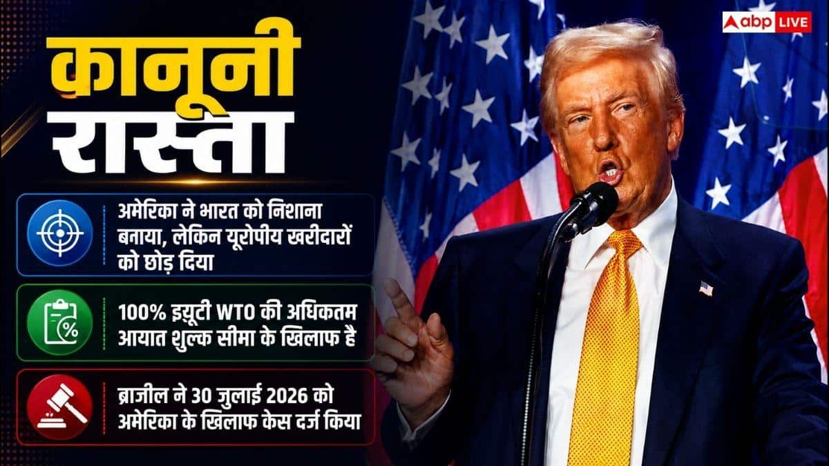 भारत पर 100% का टैरिफ, क्या अमेरिका के खिलाफ WTO जा सकता है भारत?